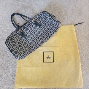 Fendi Zucchino baguette Bag